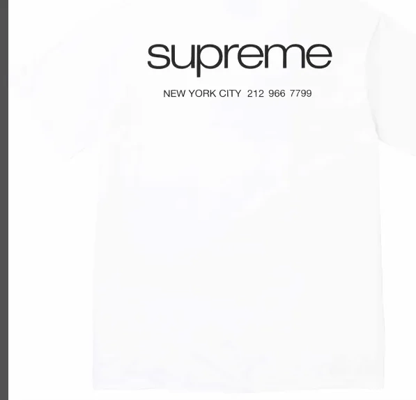 Black L S White NYC 23FW sleeved and Information XL M Short Tee Store 0515